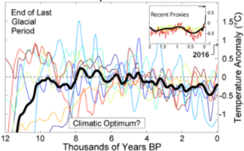 Holocene Temperature Variations